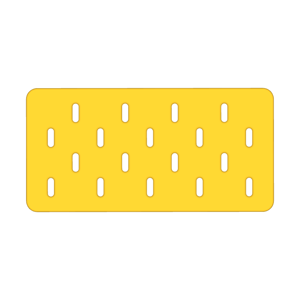 9X4 Multipurpose Skadis Board Premium Quality