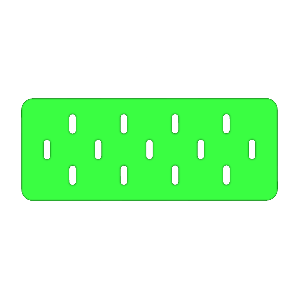 9X3 Multipurpose Skadis Board Premium Quality