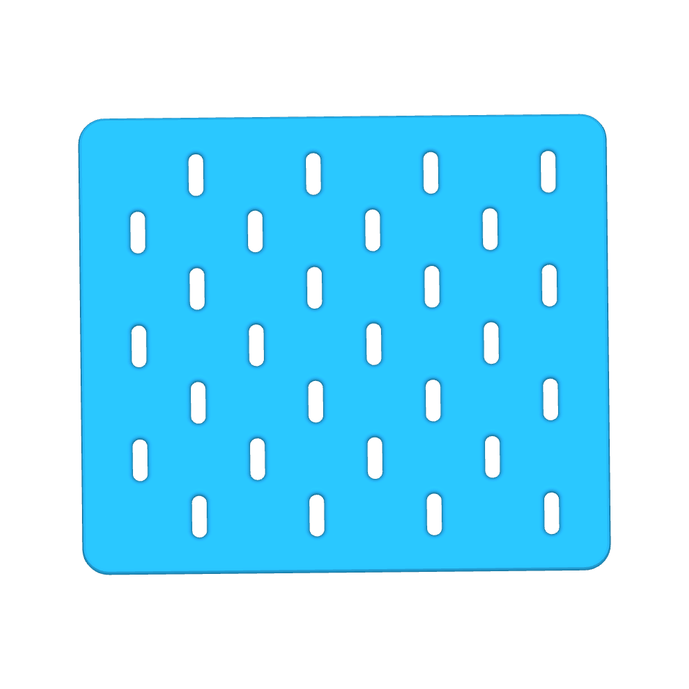 8X7 Multipurpose Skadis Board Premium Quality