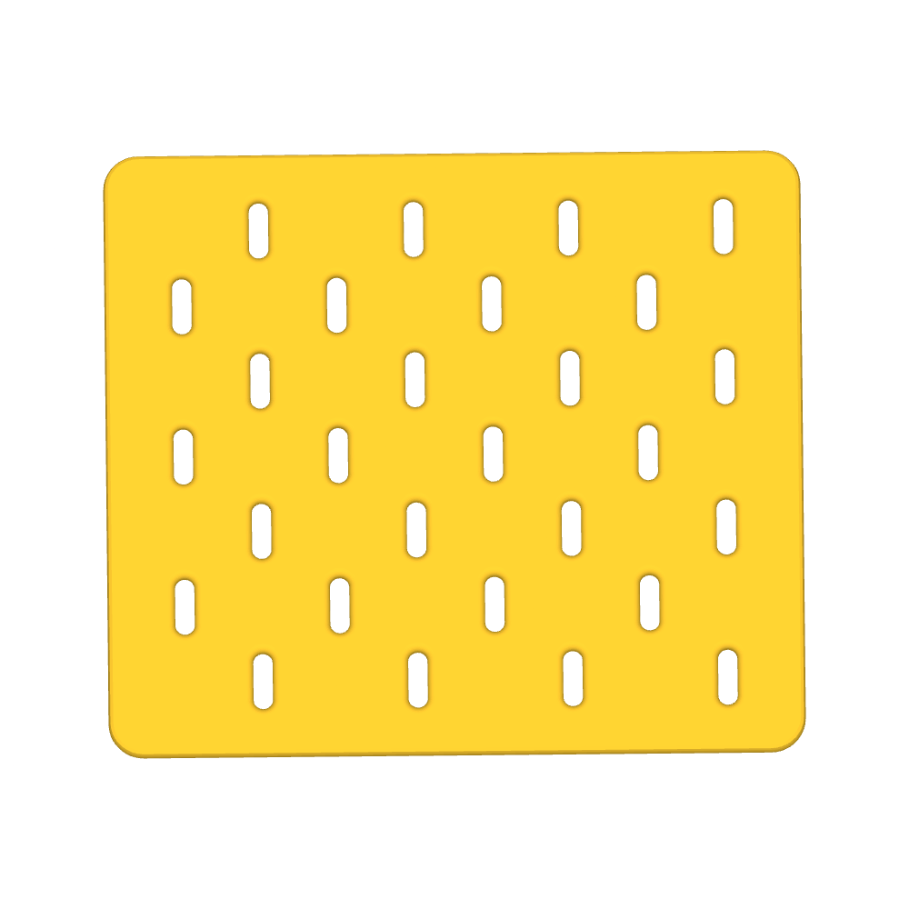 8X7 Multipurpose Skadis Board Premium Quality