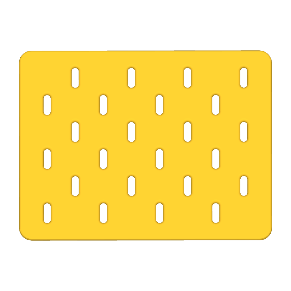 8X6 Multipurpose Skadis Board Premium Quality