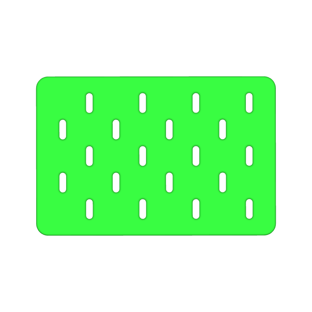 8X5 Multipurpose Skadis Board Premium Quality
