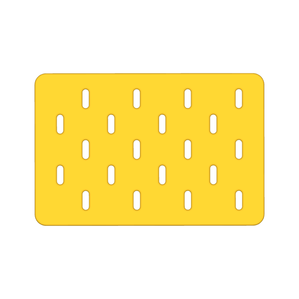 8X5 Multipurpose Skadis Board Premium Quality