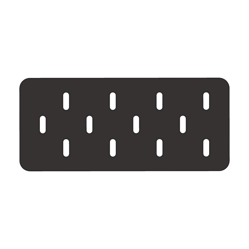 8X3 Multipurpose Skadis Board Premium Quality