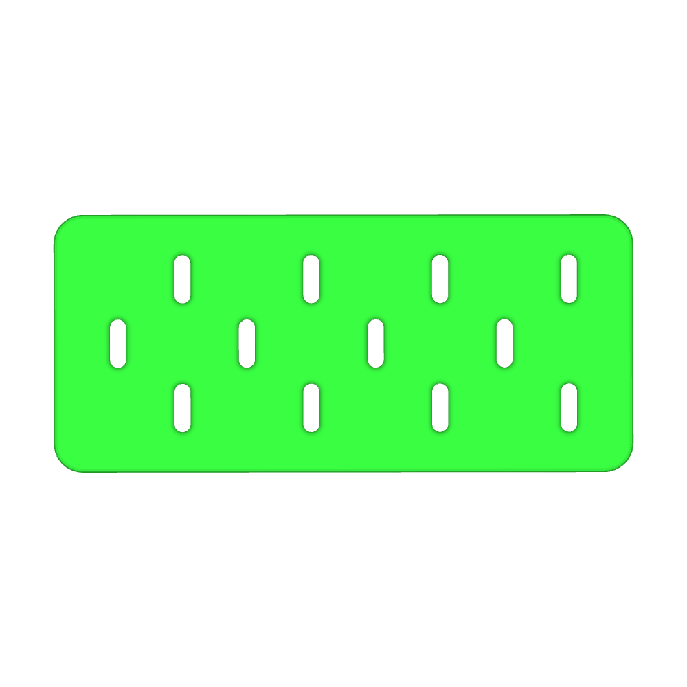 8X3 Multipurpose Skadis Board Premium Quality