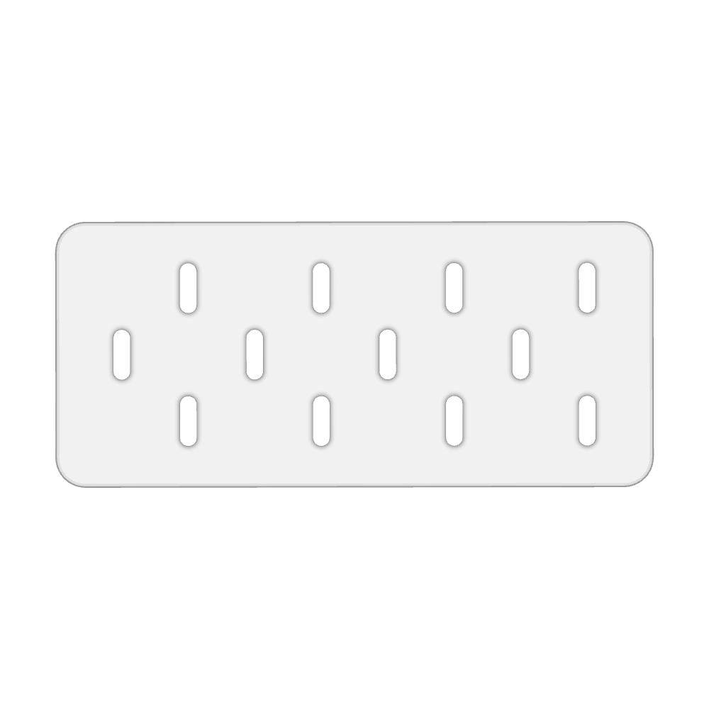 8X3 Multipurpose Skadis Board Premium Quality