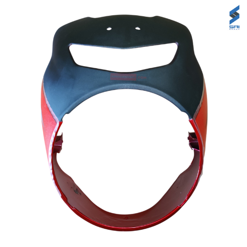 CT110X Headlight Visor Flame Red Genuine Headlight Visor