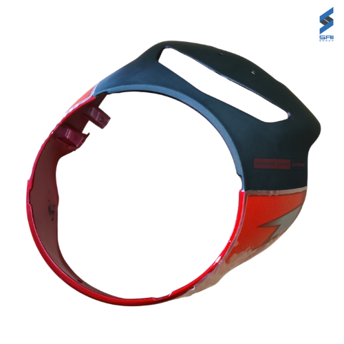 CT110X Headlight Visor Flame Red Genuine Headlight Visor