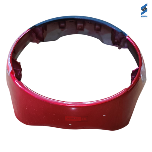 CT110X Headlight Visor Flame Red Genuine Headlight Visor