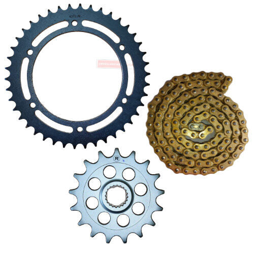 Apache 310RR Chain Sprocket Kit Brass Chain Kit Rolon Genuine Parts