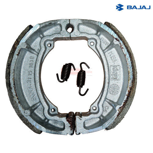 Bajaj Brake Shoe Small Drum With Spring Bajaj Genuine Parts