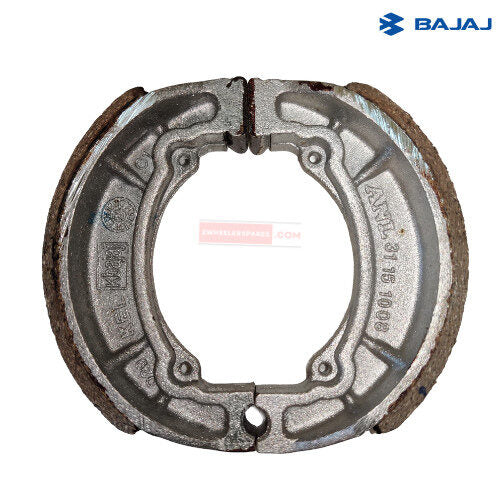 Bajaj Brake Shoe Small Drum With Spring Bajaj Genuine Parts