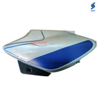 Splendor I Smart Side Cowl Set Silver With Blue Sticker Genuine Side Cowl