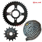 Pulsar 150 Twin Disc Chain Sprocket Kit Rolon Genuine Parts