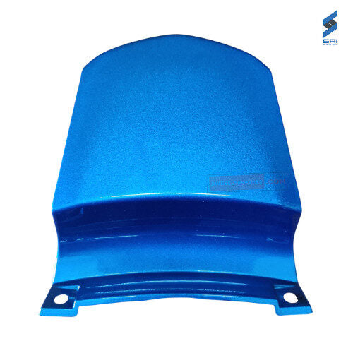Passion Pro BS6 Rear Cowl (Set of 3) Black With Blue Plate Genuine Rear Cowl