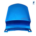 Passion Pro BS6 Rear Cowl (Set of 3) Black With Blue Plate Genuine Rear Cowl