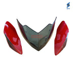 Pulsar 135 Headlight Visor Red Color Genuine Headlight VisorPulsar 135 Headlight Visor Red Color Genuine Headlight Visor