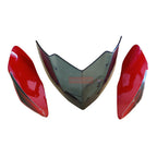 Pulsar 135 Headlight Visor Red Color Genuine Headlight Visor