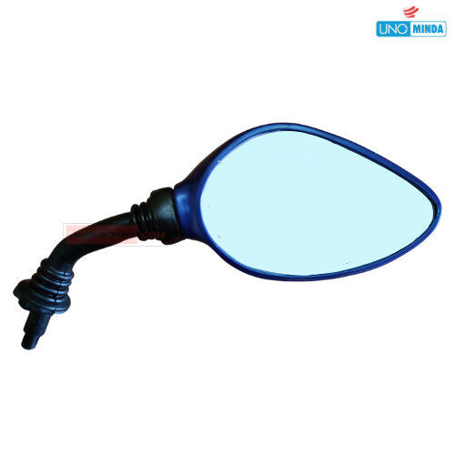Zest Right Mirror Mat Blue Color Genuine Rear View Mirror