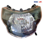Apache RTR 4V Headlight Assembly (Halogen Type) TVS Genuine Parts
