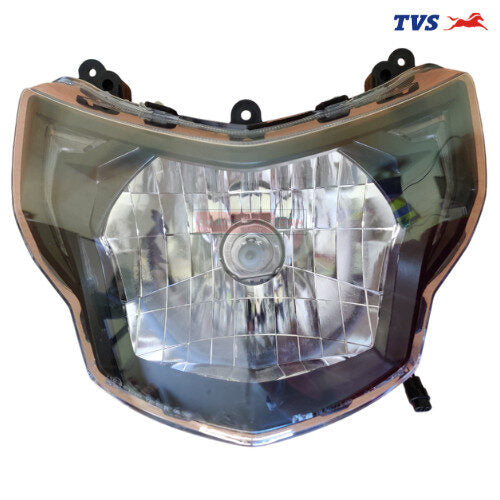 Apache RTR 4V Headlight Assembly (Halogen Type) TVS Genuine Parts