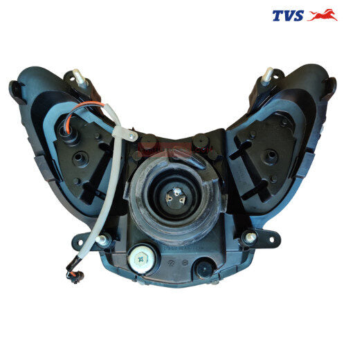 Apache RTR 4V Headlight Assembly (Halogen Type) TVS Genuine Parts