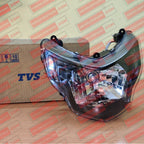 Apache RTR 4V Headlight Assembly (Halogen Type) TVS Genuine Parts