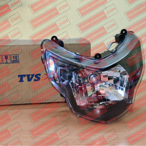 Apache RTR 4V Headlight Assembly (Halogen Type) TVS Genuine Parts