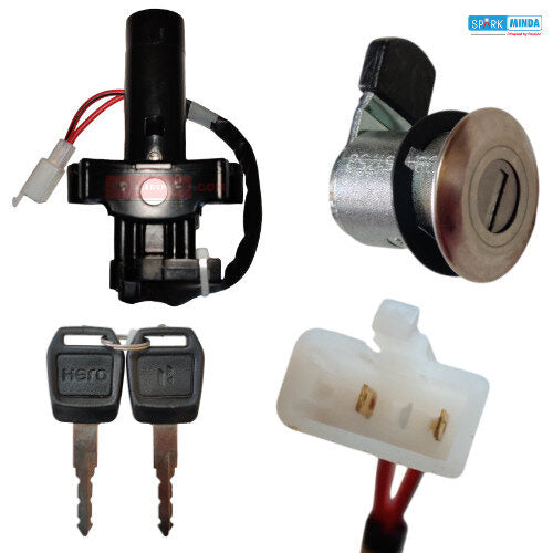 Splendor Plus BS4 Lock Set Genuine Lock Set