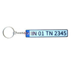 Customized Number Plate Key Chain Genuine Bike Accessories