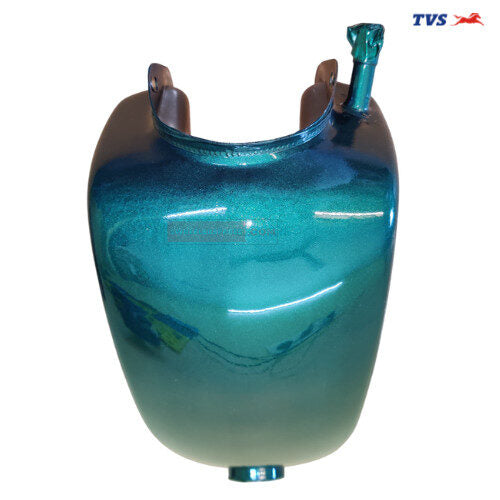 XL Super Petrol Tank Assembly Green Color TVS Genuine Parts