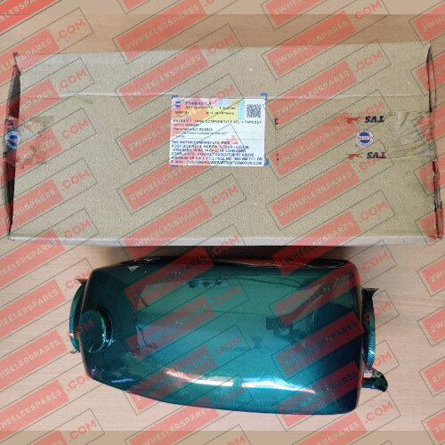 XL Super Petrol Tank Assembly Green Color TVS Genuine Parts