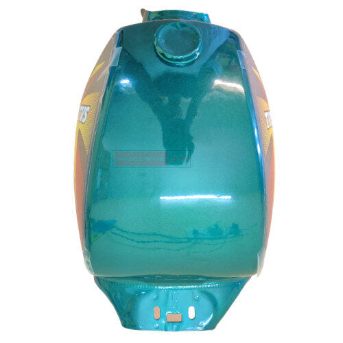 XL100 Petrol Tank Assembly Green Color TVS Genuine Parts