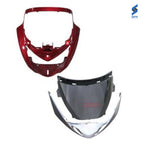 Unicorn BS6 Headlight Visor Red With Garnish Genuine Visor 1