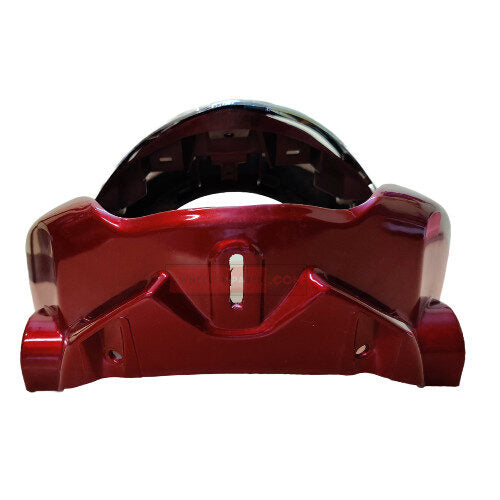 Unicorn BS6 Headlight Visor Red With Garnish Genuine Visor