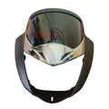 Unicorn BS6 Headlight Visor Matt Grey With Garnish Genuine Visor