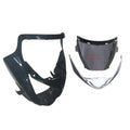 Unicorn BS6 Headlight Visor Drak Blue With Garnish Genuine Visor