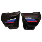 Splendor Plus Side Cowl Black With Pink Sticker Genuine Side Cowl