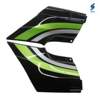 Passion Pro Side Cowl Set Black With Green Sticker Genuine Side Cowl
