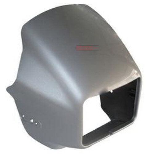 Splendor Plus Head Light Visor Y2K Silver (New Model) Genuine Head Light Visor