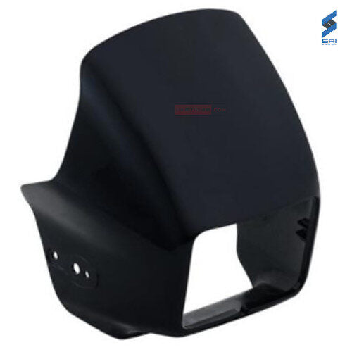 Splendor Plus Head Light Visor Black Genuine Head Light Visor