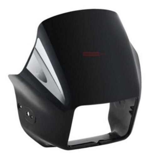 Splendor Plus Head Light Visor New Model Black With Silver Sticker Genuine Head Light Visor