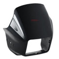 Splendor Plus Head Light Visor New Model Black With Silver Sticker Genuine Head Light Visor