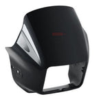 Splendor Plus Head Light Visor New Model Black With Silver Sticker Genuine Head Light Visor