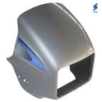 Splendor Plus Head Light Visor New Model Silver Genuine Head Light Visor