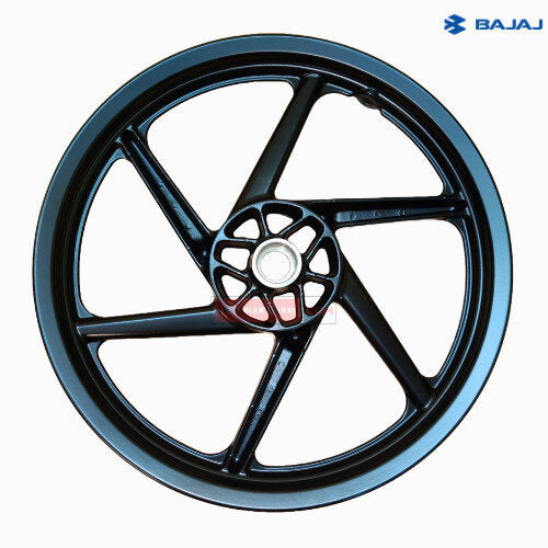 Pulsar 150 Alloy Wheel Front BS6 Tubeless Black Bajaj Genuine Parts
