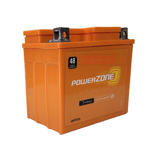 Z5L Battery 2 Wheeler Battery - 48PZTZ5L (AUC-PZ-48PZTZ5L) Genuine Powerzone Battery