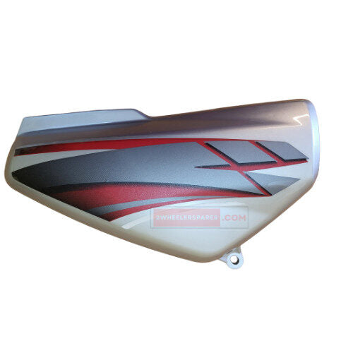 HF Deluxe Side Cowl Silver with Red Sticker Genuine Side Cowl 
