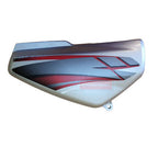 HF Deluxe Side Cowl Silver with Red Sticker Genuine Side Cowl 