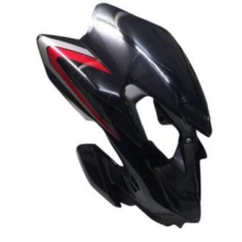 SP125 BS6 Visor Black with Red Sticker With Visor Glass Genuine Visor